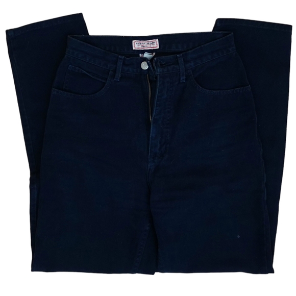 Vintage Guess Navy High Rise Tapered Ankle Jeans - 29 - Picture 7 of 12